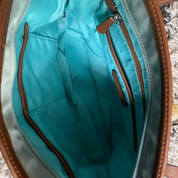 Michael Kors Kempton Medium Nylon Pocket Tote - Celadon - Picture 7 of 10